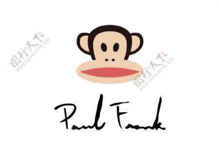 大嘴猴PaulFrank标志