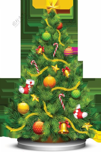 PNG格式圣诞树