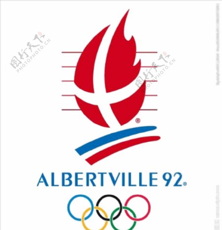 1992年第十六届冬奥会会徽