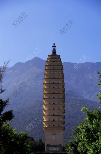 洱海三塔寺