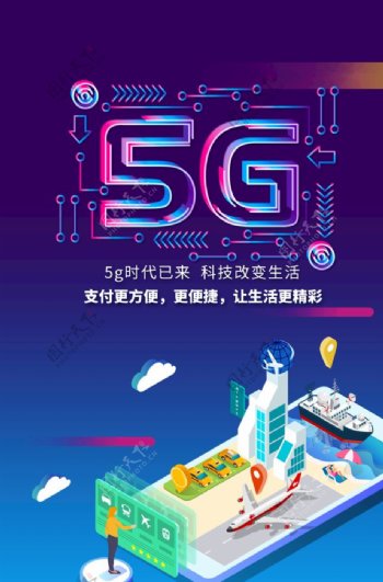 5G网络宣传海报