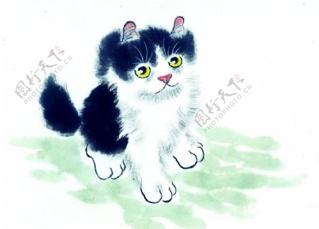 中国国画篇猫