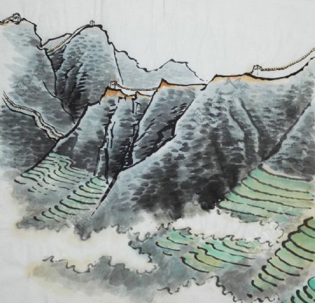 山水画