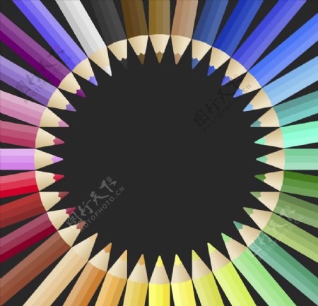 彩色画笔