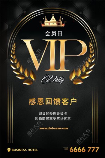 VIP海报