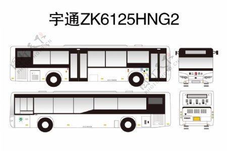 宇通ZK6125HNG2