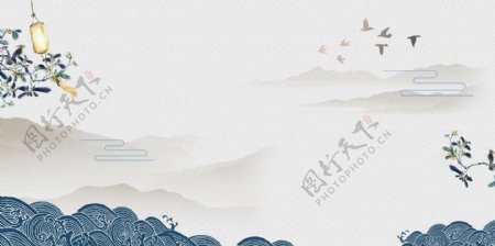 中国风海报中国风元素中国风图片