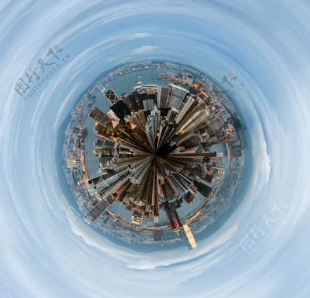 城市球星摩天楼图片