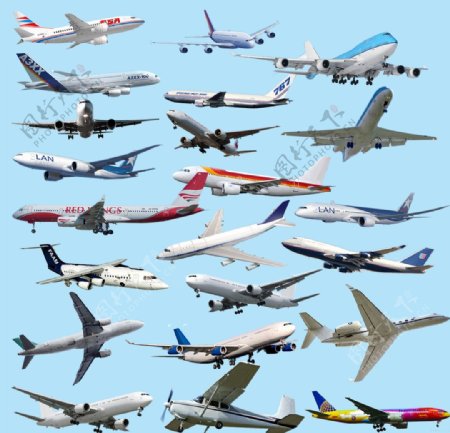 多种飞机图片