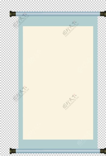 卷轴素材图片