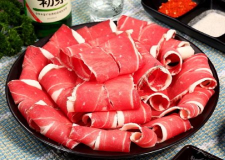 韩式烤胸叉肉图片