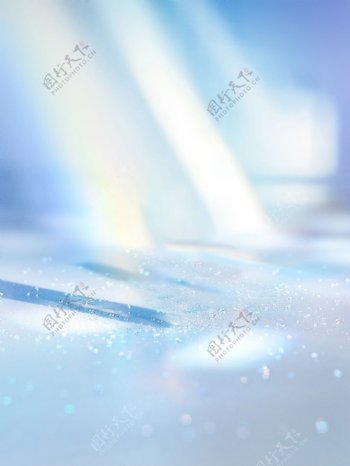 水晶光斑图片