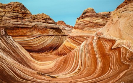 沙漠峡谷图片