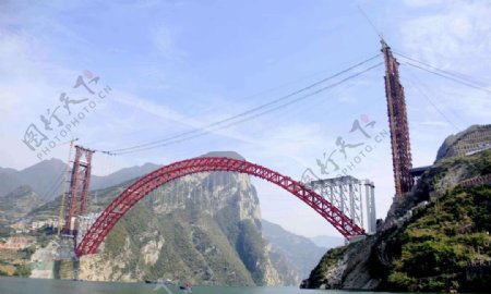 秭归香溪长江大桥图片