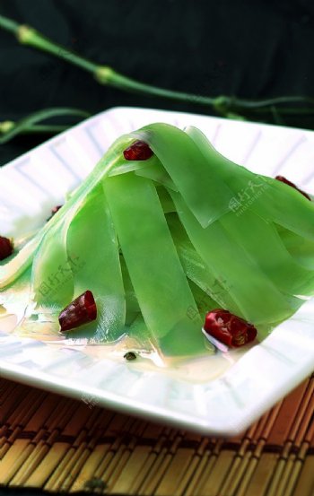 川菜炝锅青笋片图片