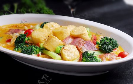 川菜上汤日式豆腐图片