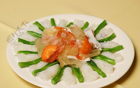 家常菜海鲜扒日本芋丝图片