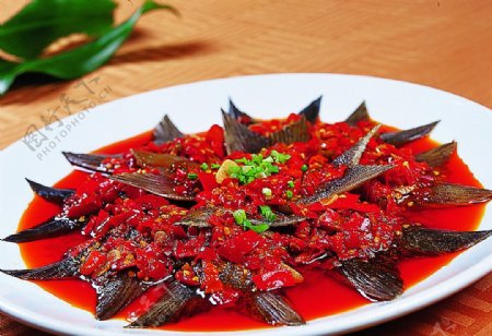 豫菜剁椒深海鱼尾图片