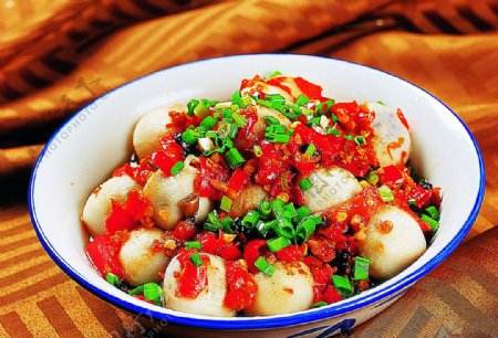 豫菜剁椒蒸芋头图片