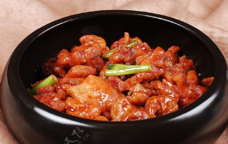 豫菜风味石锅鸡图片