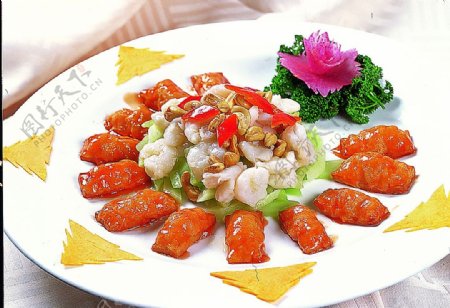 豫菜火龙海鲜粒图片