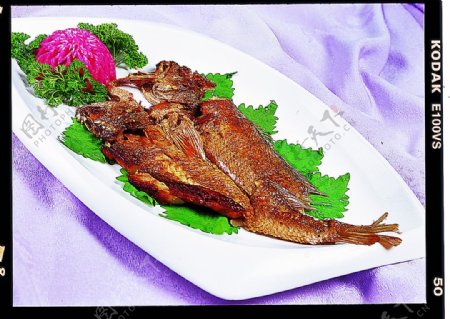 豫菜煎咸黄鱼图片