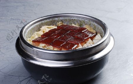 豫菜石锅酒香肉图片