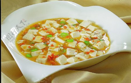 豫菜蟹粉豆腐图片