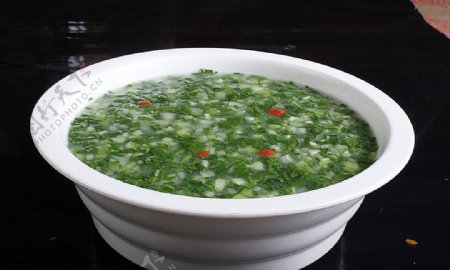 北京菜翡翠珍珠白玉汤图片