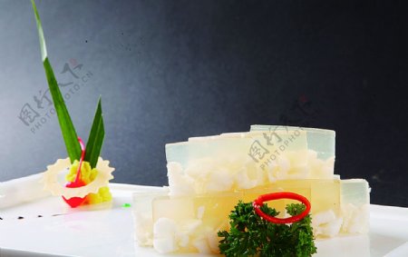 淮扬菜水晶鳕鱼冻图片