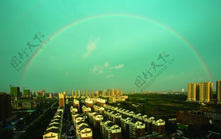 彩虹罩索城图片