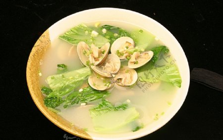 文蛤芥菜汤图片