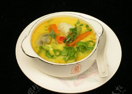 印式什菜汤图片