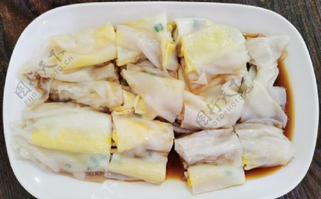 广东肠粉早餐摄影素材图片