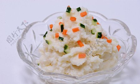 日韩料理沙拉图片