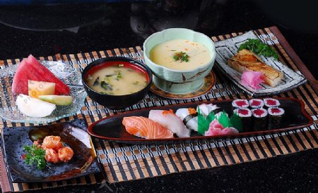寿司定食图片