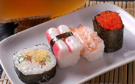 寿司类海鲜综合寿司图片