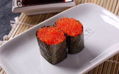 寿司类蟹籽军舰寿司图片