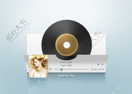 音乐界面UI图片