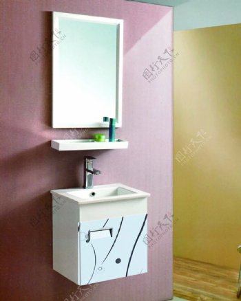 浴室柜效果图图片