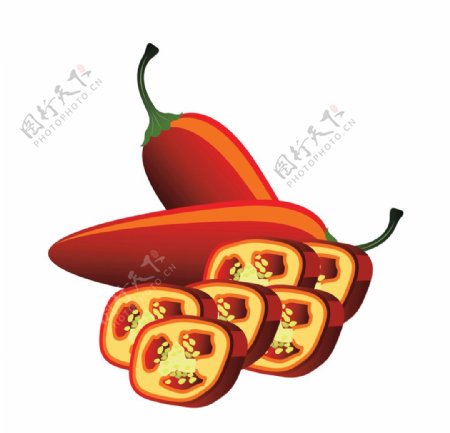 辣椒蔬菜水果图片