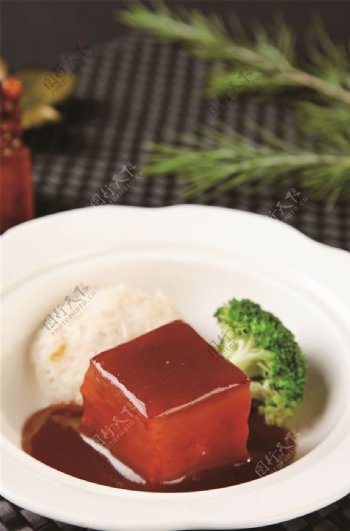 朱东坡肉焖饭图片