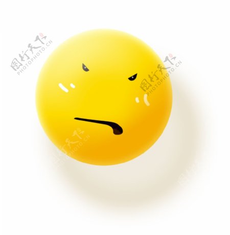 小黄球愤怒图片