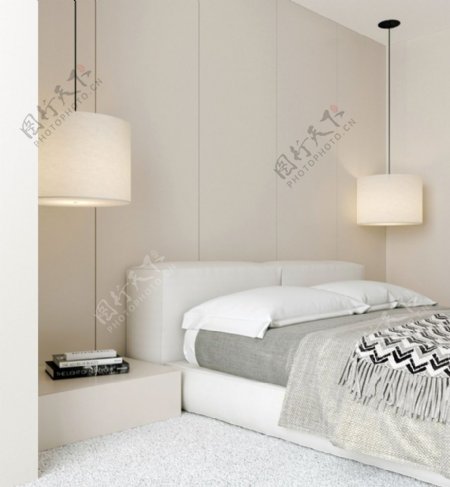 现代新中式卧室图片